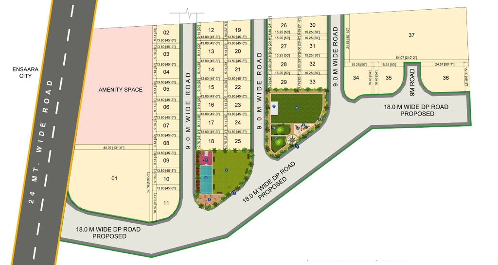 Master Plan of Rachana Mithila 2 in Pipla, Nagpur - Image 341407