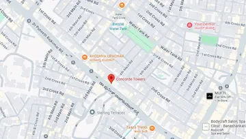 Location of Regus Concorde Towers Co-Working space in Banashankari, Bangalore - Image 283161