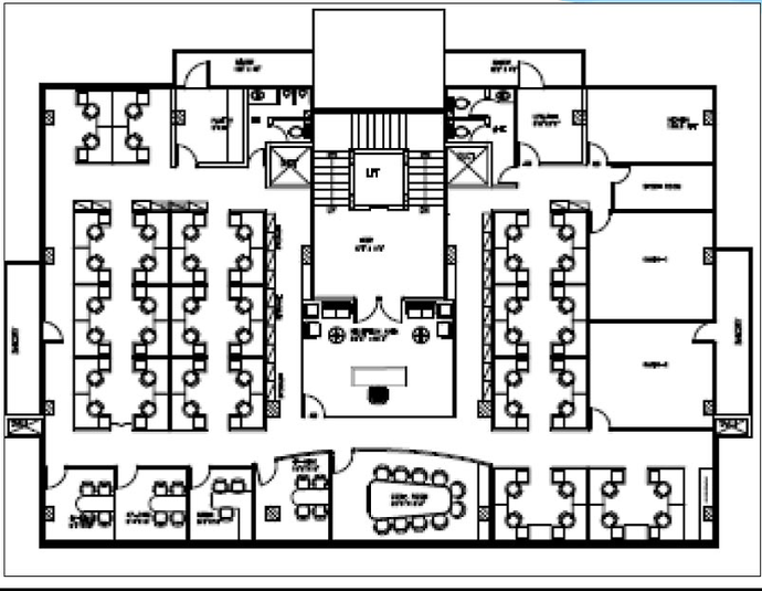 Floor Plan of Vaishnavi Badri in Jayamahal, Bangalore - Image 281586