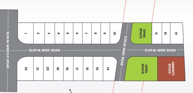 Master Plan of Gurunanak Enclave in Bhilgaon, Nagpur - Image 368334