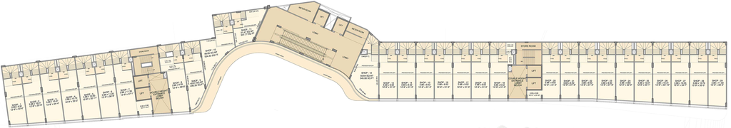 Floor Plan of Transcon Auris Galleria in Malad West, Mumbai - Image 271692