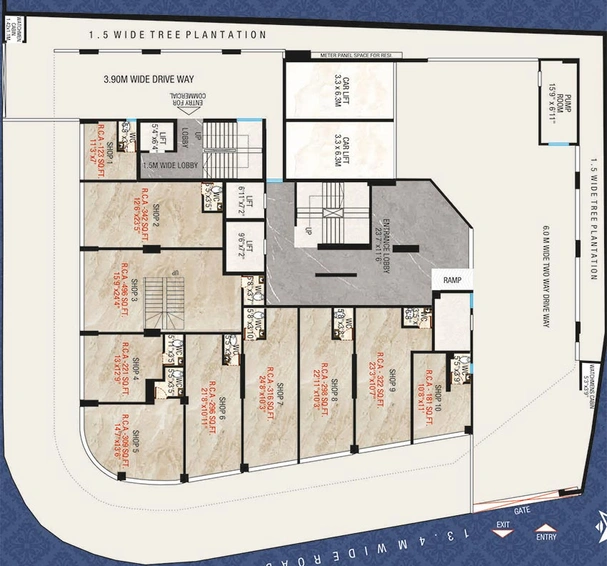 Floor Plan of Avyukta Rajhans in Borivali West, Mumbai - Image 266067