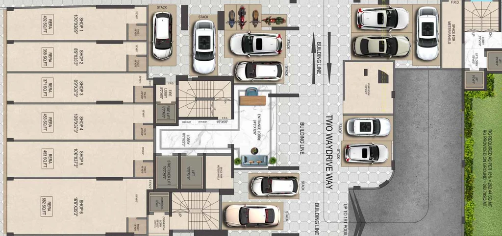 Floor Plan of Shivoham Trilok Giriraj Kripa in Borivali East, Mumbai - Image 279186