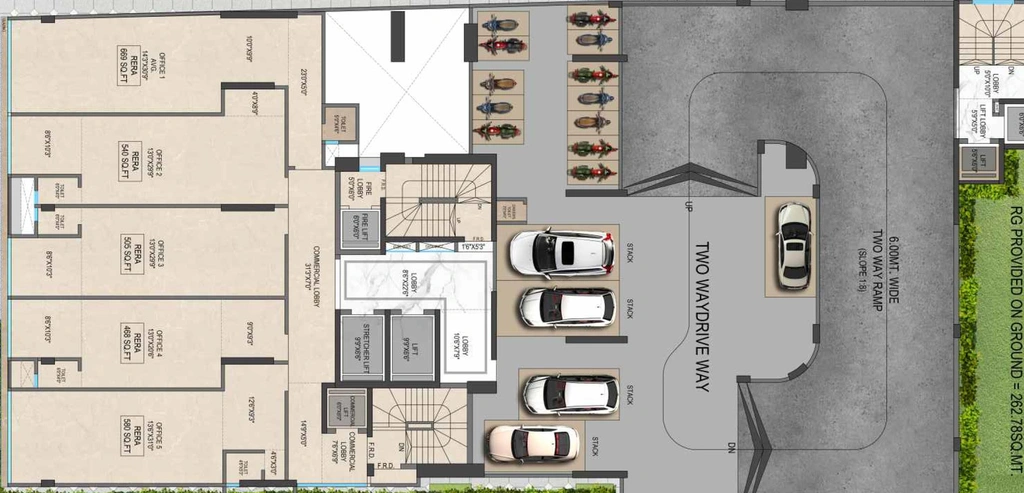 Floor Plan of Shivoham Trilok Giriraj Kripa in Borivali East, Mumbai - Image 279187