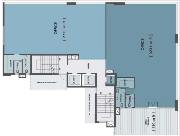 Floor Plan of 23 Circus Avenue in Elgin, Kolkata - Image 368142