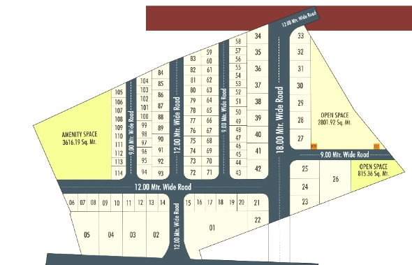 Master Plan of Wainganga Ramnagri in Hingna Road, Nagpur - Image 368322