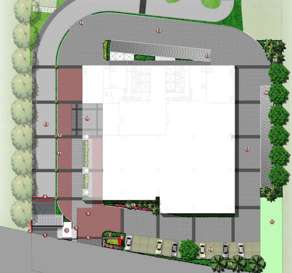 Master Plan of SBR Towers in Haralur, Bangalore - Image 361428