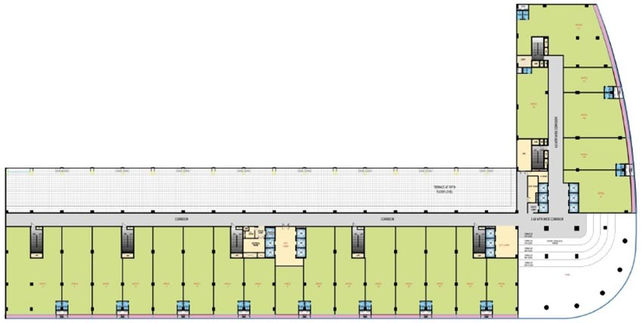 Floor Plan of Kanakia Zillion in BKC, Mumbai - Image 266327