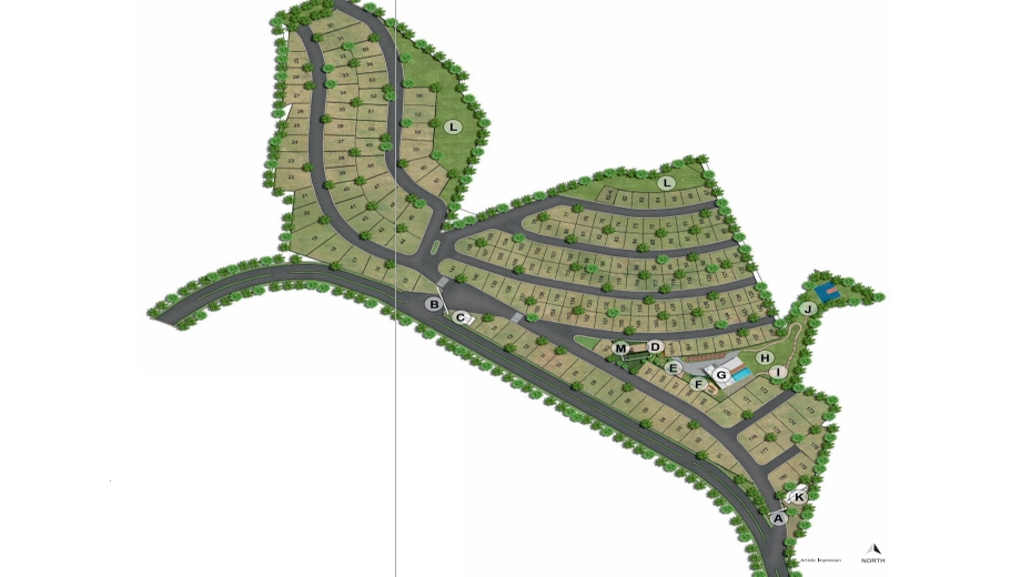 Master Plan of Paranjape R3 Misty Greens Phase 2 in Bhugaon, Pune - Image 369097