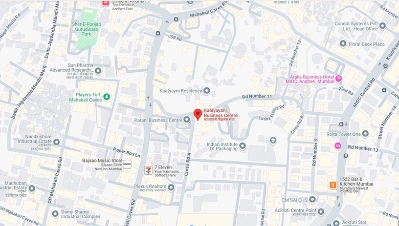 Location of Kaatyayni Business Center in Andheri East, Mumbai - Image 266290