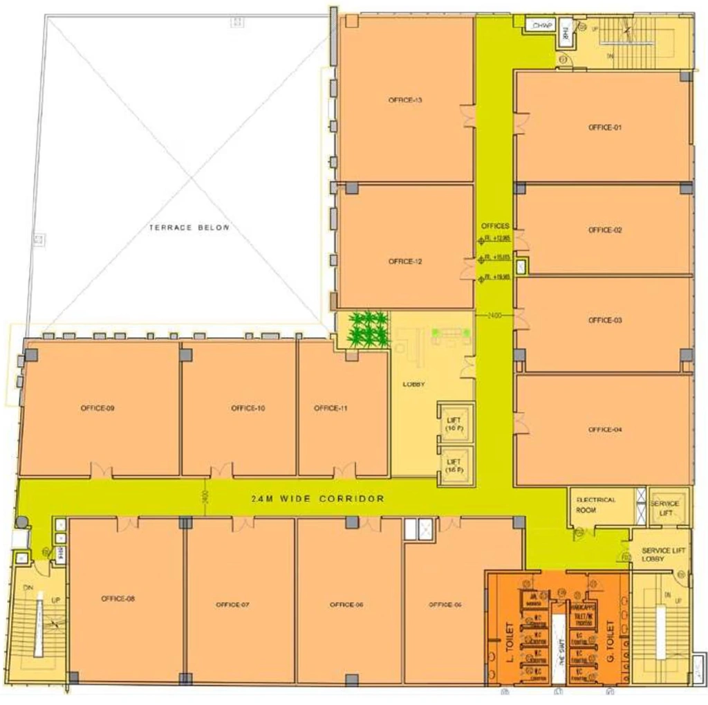 Floor Plan of Vaswani Presidio in Kadubeesanahalli, Bangalore - Image 281509