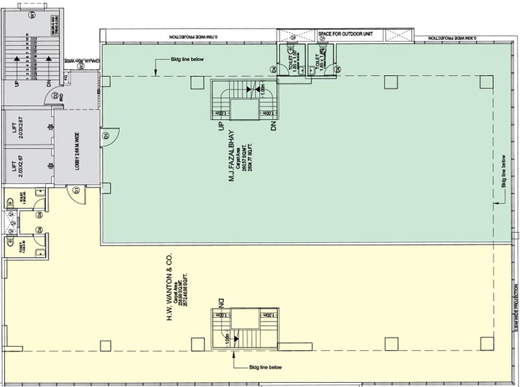 Floor Plan of Neelam Superbia in Mazgaon, Mumbai - Image 266512