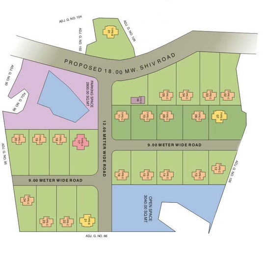 Master Plan of Groworth Euphoria in Trimbak, Nashik - Image 274730