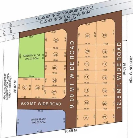 Master Plan of Groworth Solitaire in Ojhar, Nashik - Image 274750