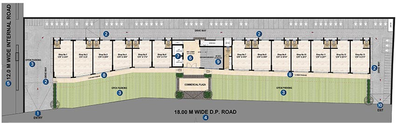 Floor Plan of Peninsula Centre in Lower Parel East, Mumbai - Image 266555
