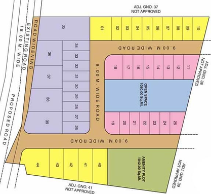Master Plan of Groworth Infinity in Sarul, Nashik - Image 274772