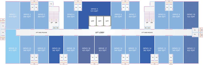 Floor Plan of Swastik Goldcrest Business Park in Ghatkopar West, Mumbai - Image 267218