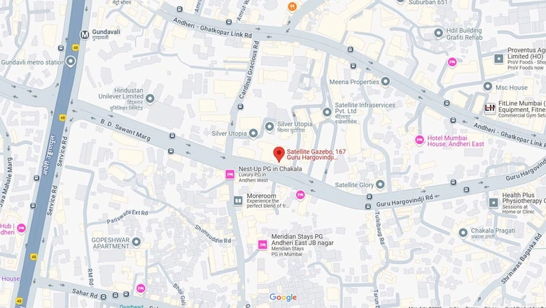 Location of Satellite Gazebo in Andheri East, Mumbai - Image 267757
