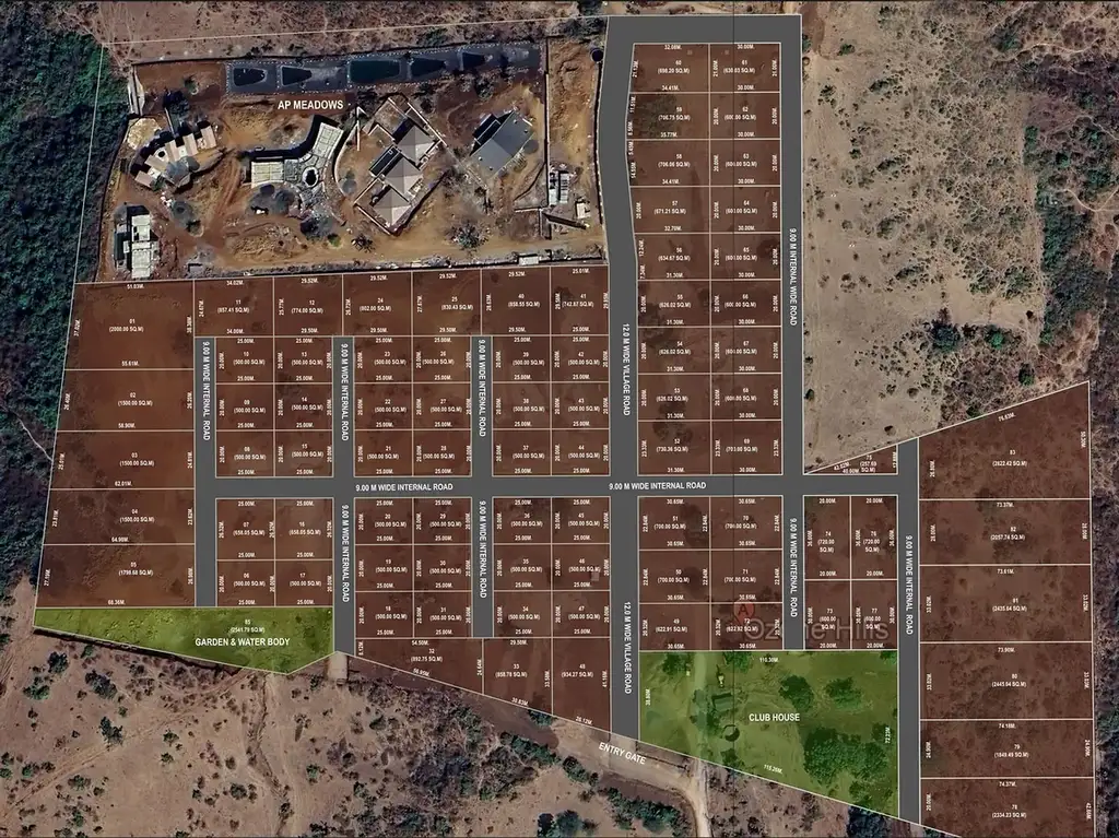 Master Plan of Parksyde Ozone Hills in Trimbak, Nashik - Image 274906