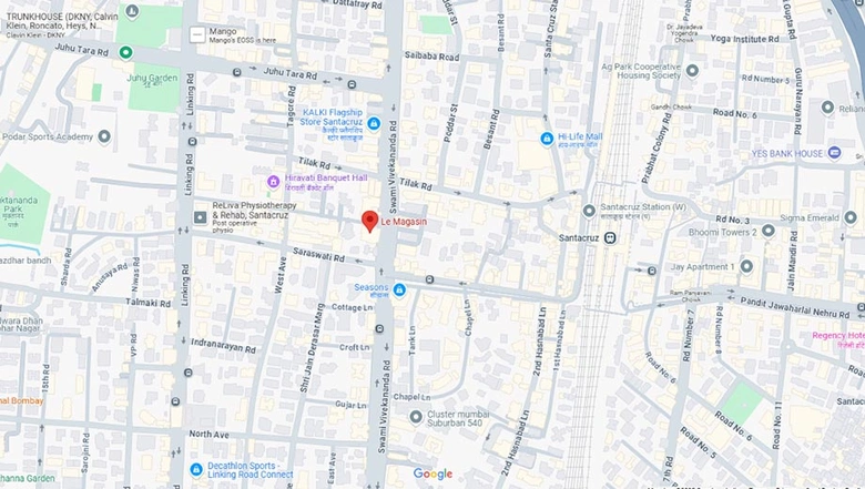 Location of A&O La Magasin in Santacruz West, Mumbai - Image 278673