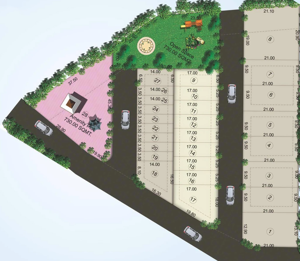 Master Plan of Nirman Manori in Dindori Road, Nashik - Image 367948