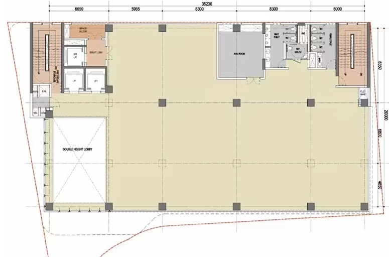 Floor Plan of Prestige Cosmopolitan in Guindy, Chennai - Image 321743