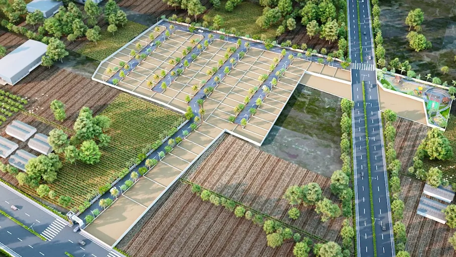Master Plan of Tanish Orbit Plot E in Charholi, Pune - Image 369107