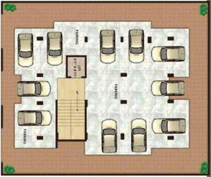 Master Plan of Subhadra Shree Ganesh Apartment in Makhmalabad, Nashik - Image 260825