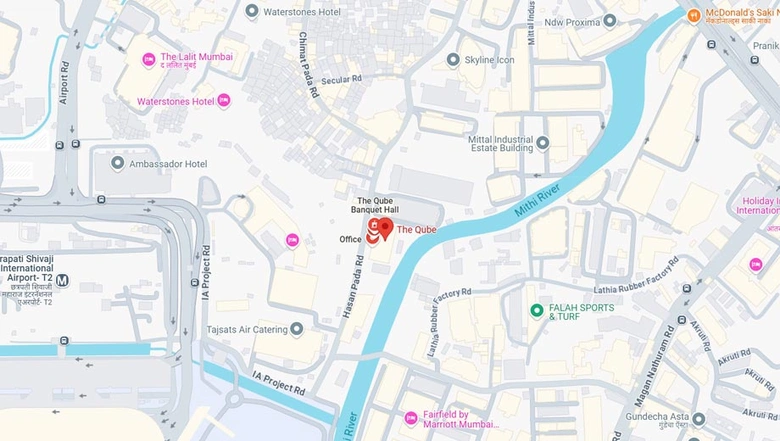 Location of The Qube in Andheri East, Mumbai - Image 267943