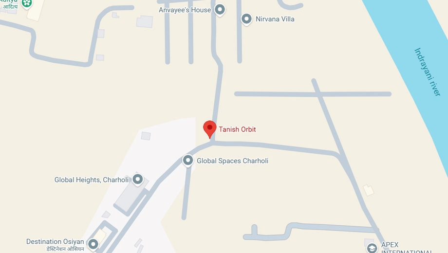 Location of Tanish Orbit Plot C in Charholi, Pune - Image 369121