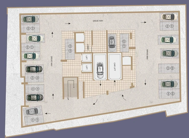 Master Plan of Paras Business Center in Borivali East, Mumbai - Image 268277