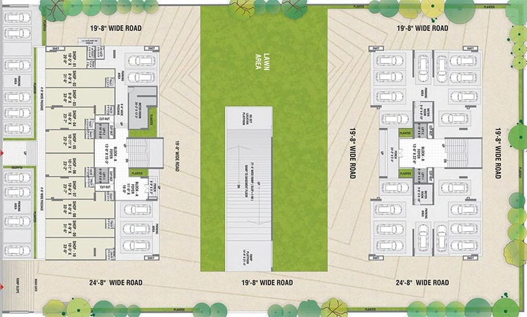 Master Plan of HN Shivalay Shikhar in Shilaj, Ahmedabad - Image 260025