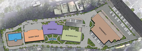 Master Plan of Vibgyor Pristine Paradise in Hatma, Ranchi - Image 260037