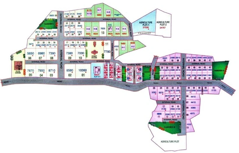 Master Plan of Karnik Aaranyam Phase 3 in Wada, Palghar - Image 276960