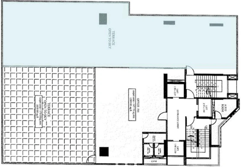 Floor Plan of Rodium Xtrium in Andheri East, Mumbai - Image 268382