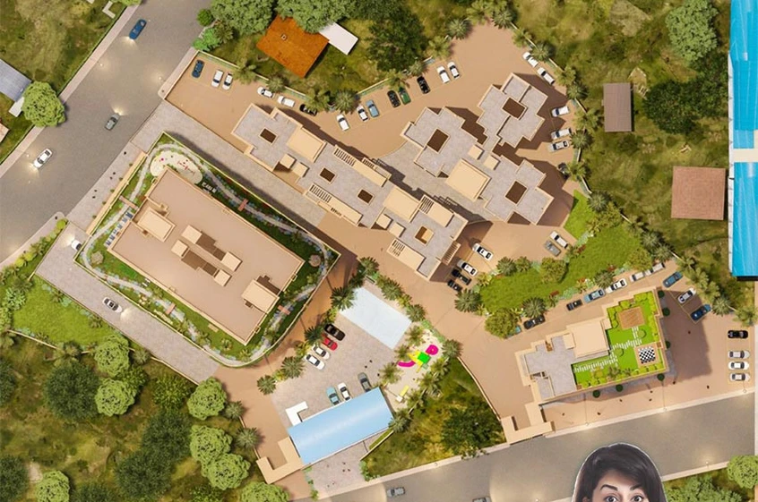Master Plan of Padmadisha Heights in Bhiwandi, Thane - Image 260061
