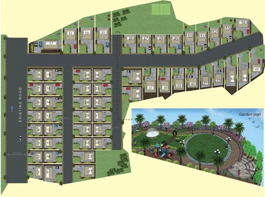 Master Plan of Trambak Lake Serene in Palghar, Palghar - Image 357877