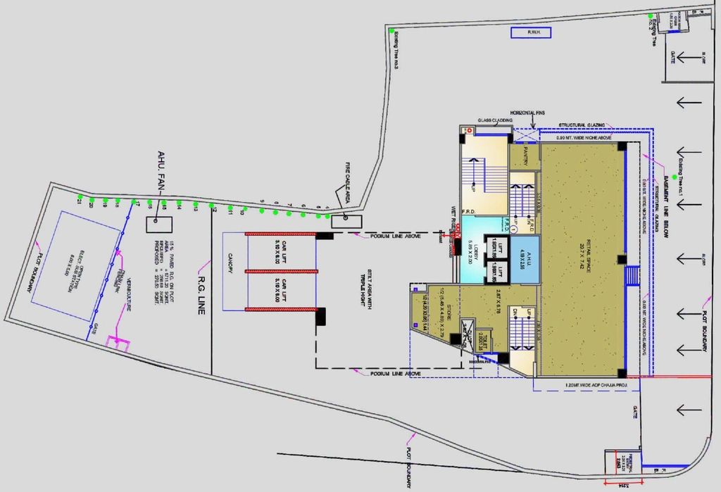 Floor Plan of Atul First Avenue in Malad West, Mumbai - Image 278678