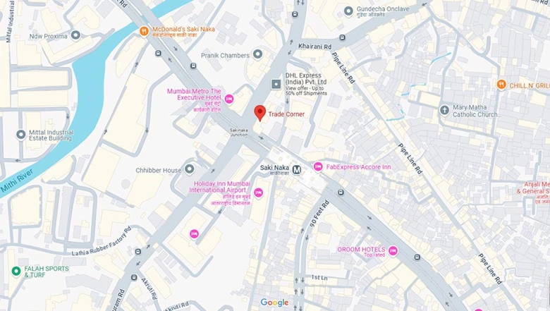 Location of Trade Corner in Andheri East, Mumbai - Image 278825