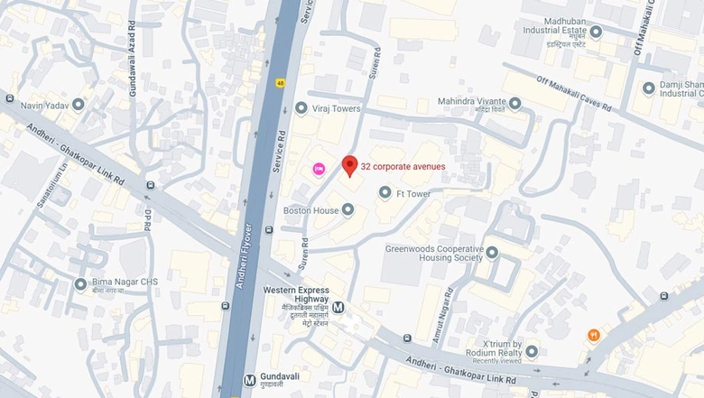 Location of Jet Prime in Andheri East, Mumbai - Image 267504