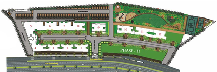 Master Plan of Commercial Sanghvi Golden City in Atgaon, Thane - Image 269807