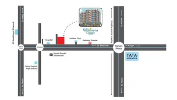 Location of Commercial Sanghvi Parsssva Classic - Image 270078