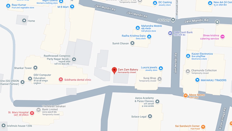 Location of Commercial Navkarmik Shiv Devangi in Malad East, Mumbai - Image 421064
