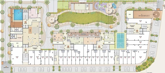 Master Plan of Satvam Shilaj Sky in Shilaj, Ahmedabad - Image 260162