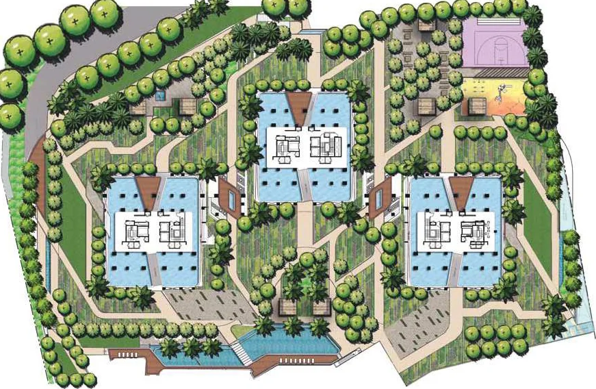 Master Plan of Karle Town Centre in Thanisandra, Bangalore - Image 368464