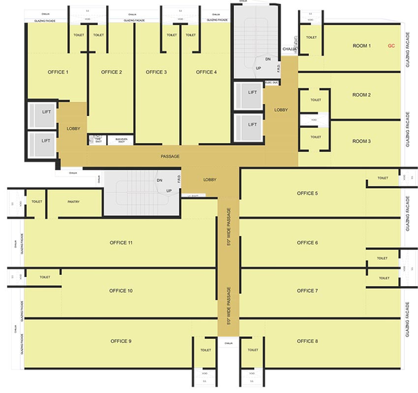 Floor Plan of Swaroop Aditya Avenue in Andheri East, Mumbai - Image 268410