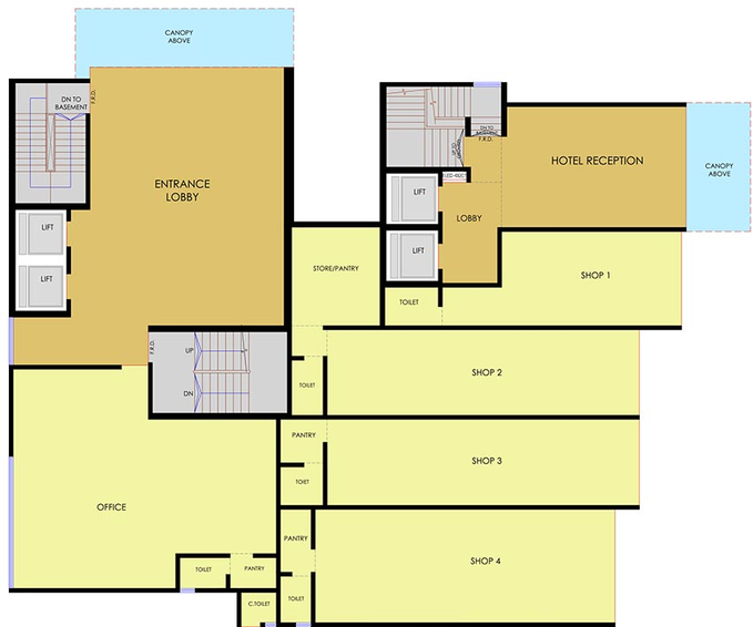 Floor Plan of Swaroop Aditya Avenue in Andheri East, Mumbai - Image 268411