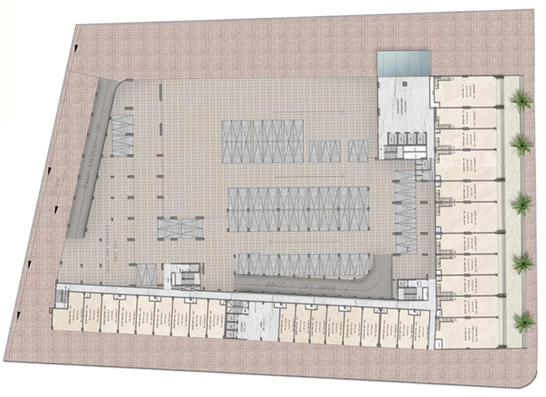 Master Plan of Squarefeet Centrum Business Square in Thane West, Thane - Image 269988