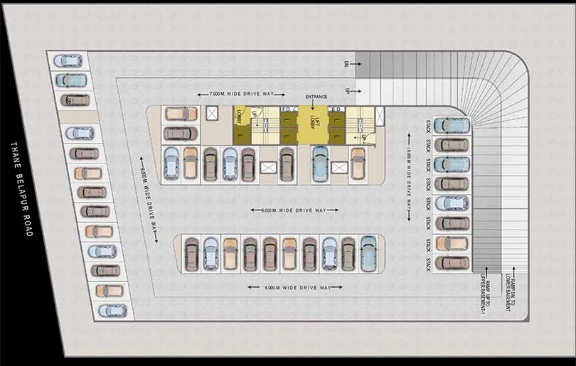 Master Plan of Dream Digit in Belapur, Navi Mumbai - Image 269374
