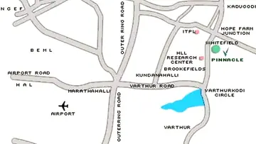 Location of Vaishnavi Pinnacle - Image 363808